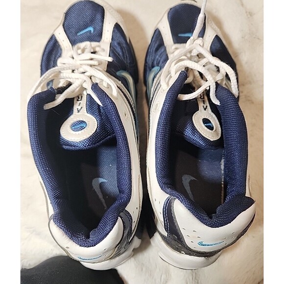 Nike Womens Air Run Dual D 2 313648-401 Blue Running Shoes Sneakers Size 10.5 - Picture 7 of 12